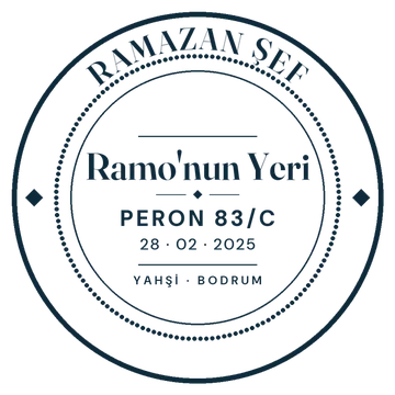 Ramo'nun Yeri mühürü — PERON 83/C, 28.02.2025